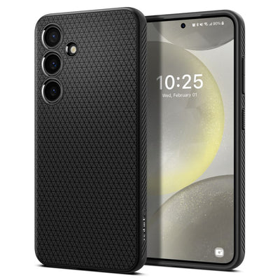 Husa Spigen Liquid Air pentru Samsung Galaxy S24 Matte Negru