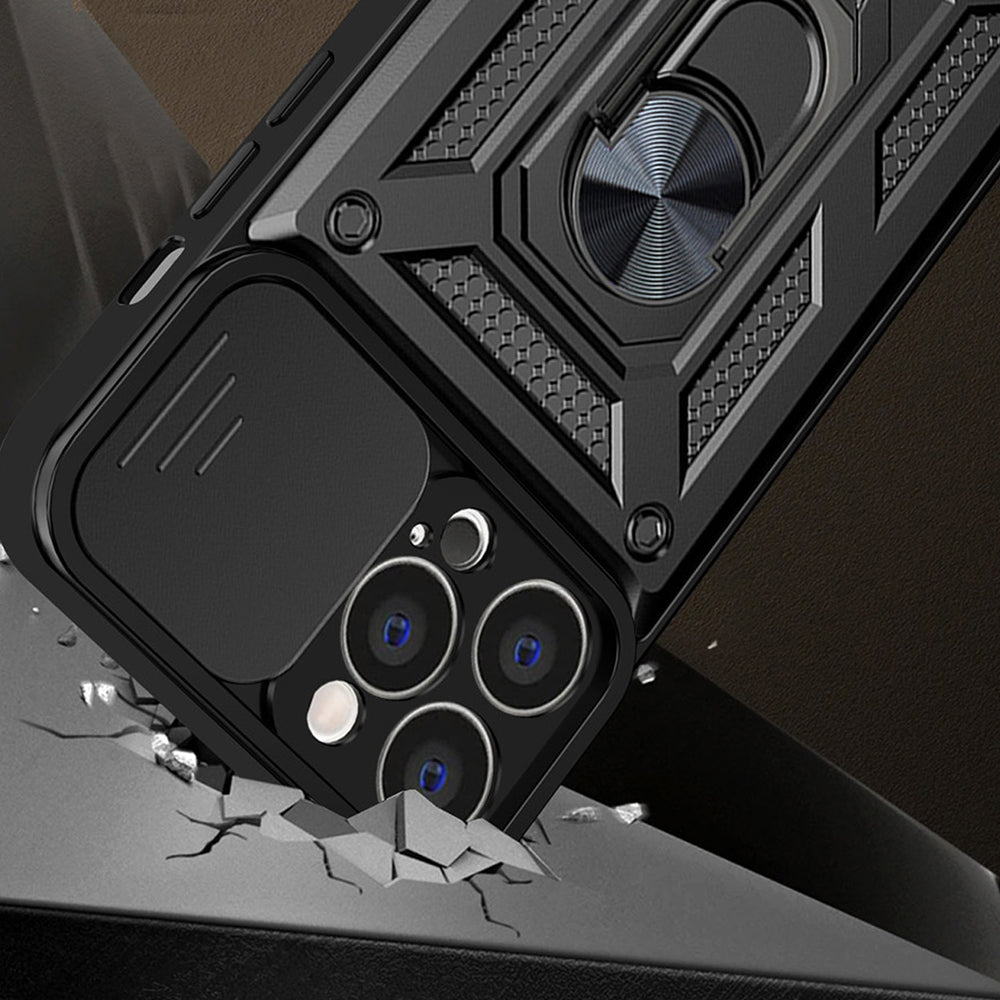 Techsuit - CamShield Series - iPhone 14 Pro Max - Black