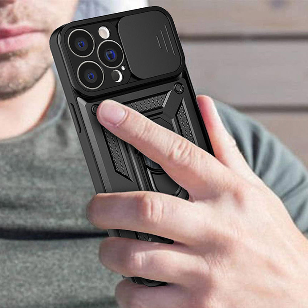 Techsuit - CamShield Series - iPhone 14 Pro - Black