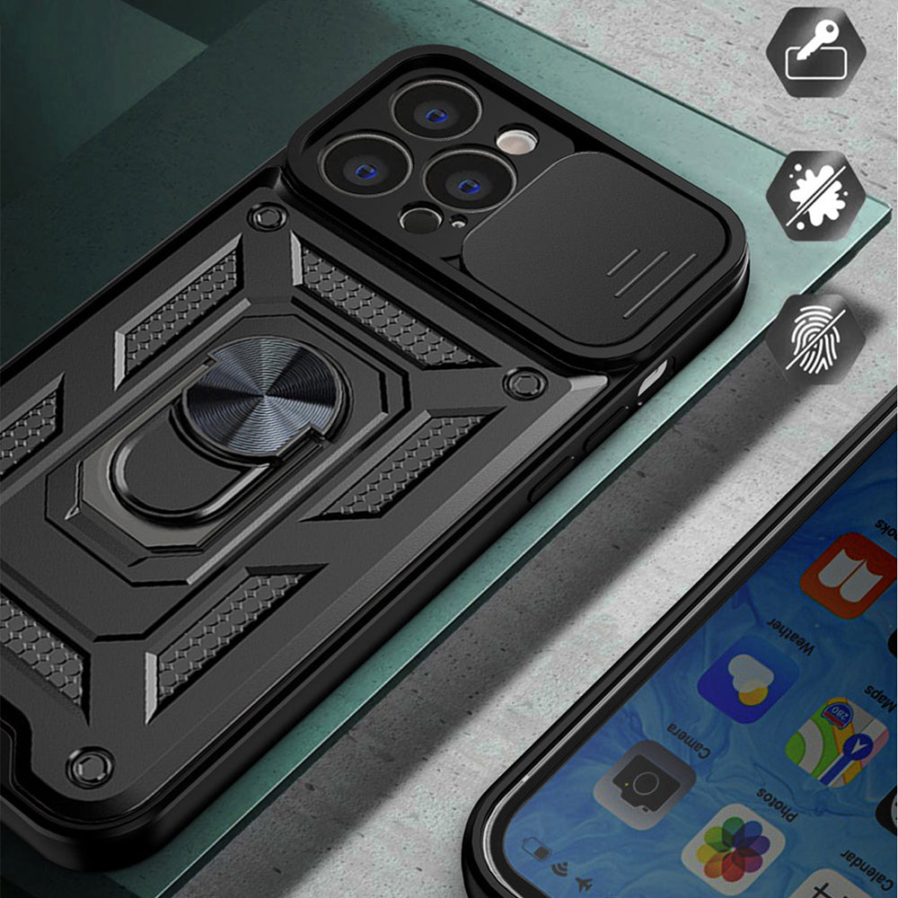 Techsuit - CamShield Series - iPhone 14 Pro - Black