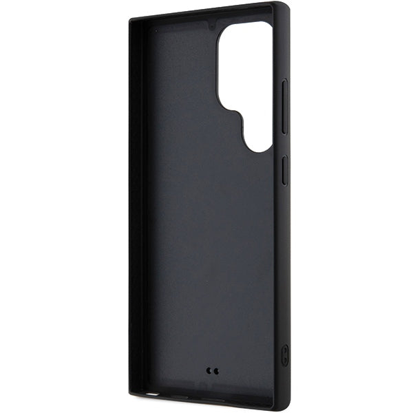 Husă pentru Samsung Galaxy S24 Ultra Karl Lagerfeld KLHCS24L3DRKCNK black HC 3D RUBBER KC NFT – Negru
