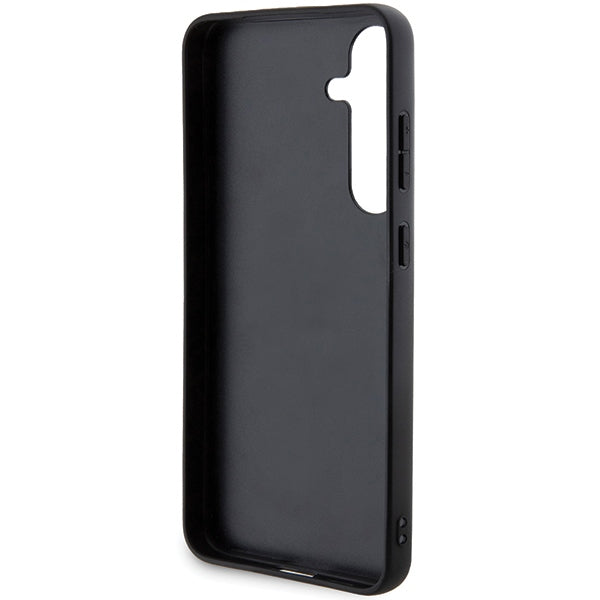 Karl Lagerfeld case for Samsung Galaxy S24 KLHCS24SPSAKCMPK black HC SAFFIANO KC PIN
