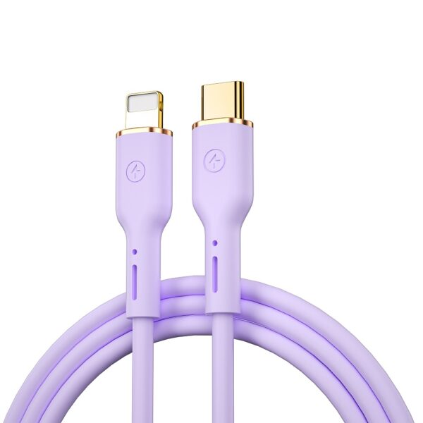 WIWU cablu YQ01 USB-C - Lightning 30W 1,2m Mov
