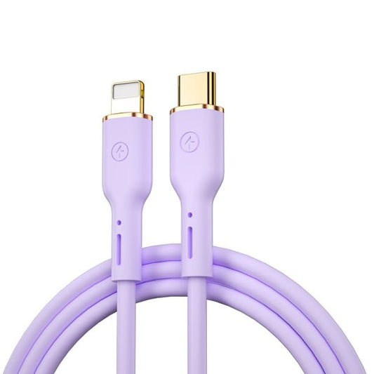 WIWU cablu YQ01 USB-C - Lightning 30W 1,2m Mov