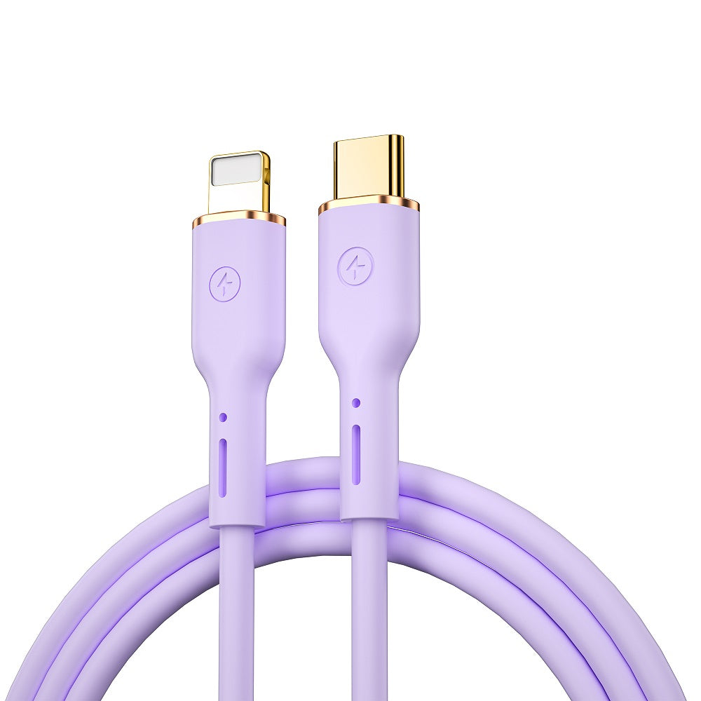 WIWU cablu YQ01 USB-C - Lightning 30W 1,2m Mov