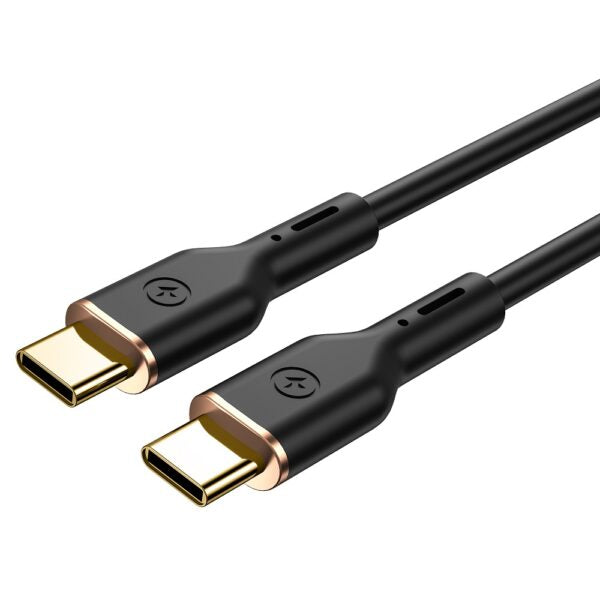 WIWU cablu YQ02 USB-C - USB-C 100W 1,2m Negru