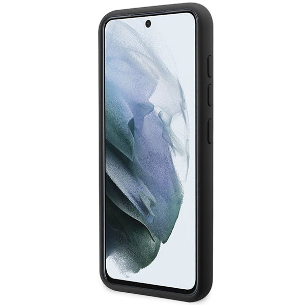 Husă pentru Samsung Galaxy S24 Karl Lagerfeld KLHCS24SSNCHBCK black HC SILICONE NFT CHOUPETTE – Negru