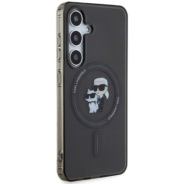Karl Lagerfeld case for Samsung Galaxy S24 KLHMS24SHGKCNOK black HC MAGSAFE IML C