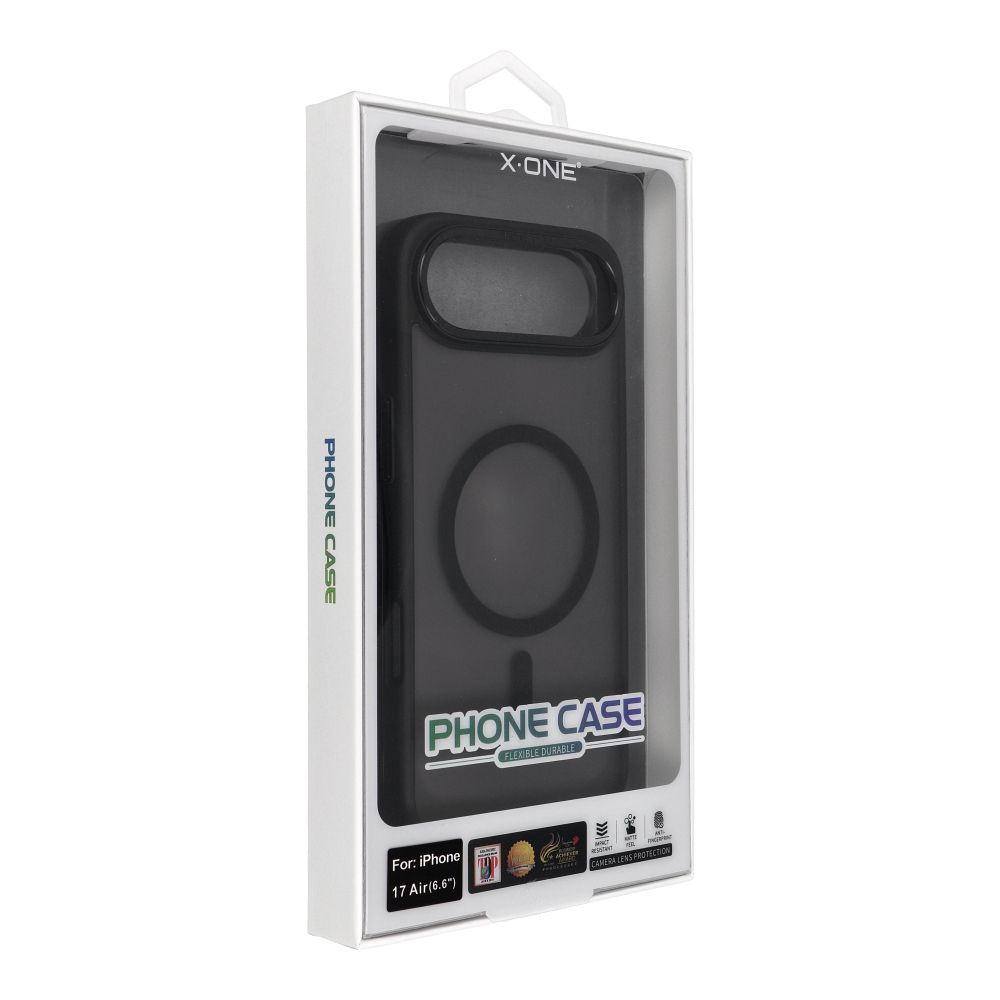 Husa X-one Dropguard Magnetic Air (Magsafe Compatible) - pentru Apple iPhone 17 Air Negru