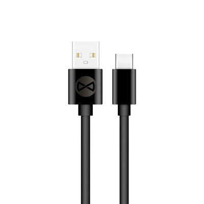 Cablu Forever USB - Usb-c 1,0 M 3A Negru
