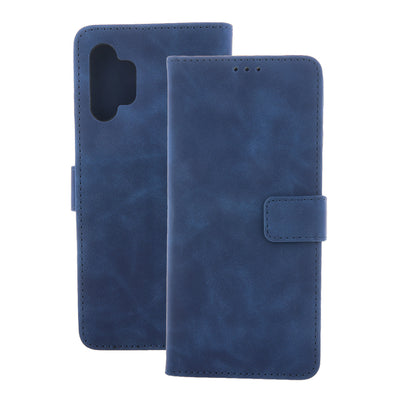 Husa Smart Velvet pentru Xiaomi Redmi 15C 4G EU / 15C 5G EU (173.16 X 81.06 X 8.2 Mm) Bleumarin