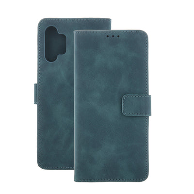 Husa Smart Velvet pentru iPhone 15 Plus 6,7" Verde inchis