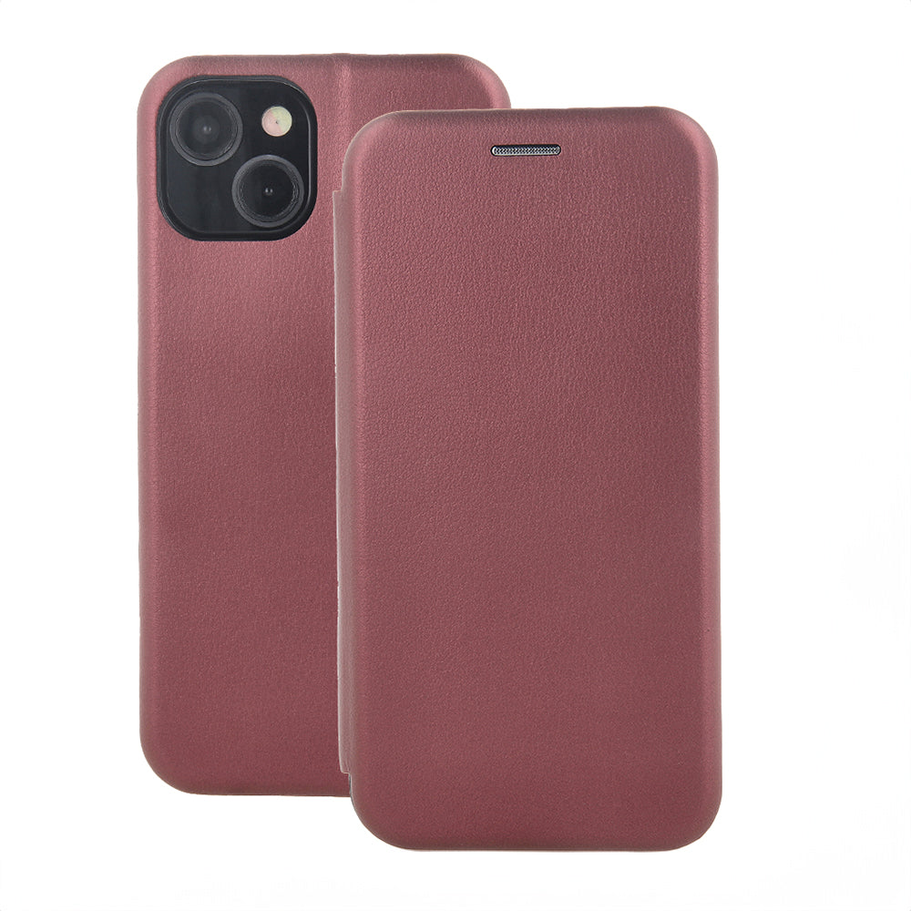 Husa Smart Diva pentru iPhone 17 Air 6,6" Burgundy