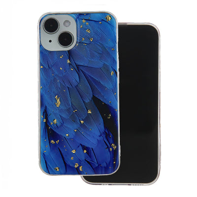 Husa Auriu Glam pentru Samsung Galaxy A35 5G Albastru