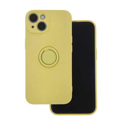 Husa Finger Grip pentru Xiaomi Redmi Note 13 Pro 5G (Global) Galben
