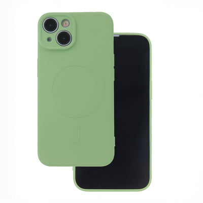 Husa Simple Color Mag pentru iPhone 16 Plus 6,7" Verde deschis