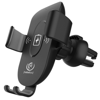 Incarcator wireless Rebeltec 15W And Smartphone Suport In One C25