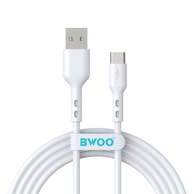 Cablu BWOO USB - Usb-c 1m 3A Alb