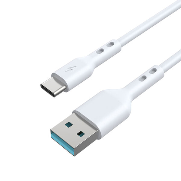 BWOO cablu USB - USB-C 1m 3A Alb BO-X172C