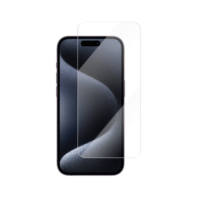 Folie Vmax sticla 2,5D Normal Transparent Glass pentru iPhone 15 Pro 6,1"