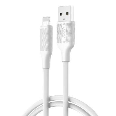 Cablu XO Nb265 USB - Lightning 1,0m 2,4A Alb