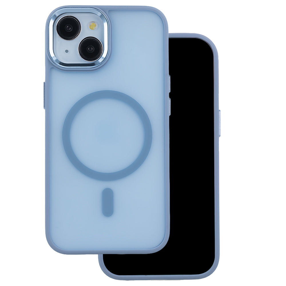 Husa Frozen Mag pentru iPhone 15 6,1" Albastru deschis