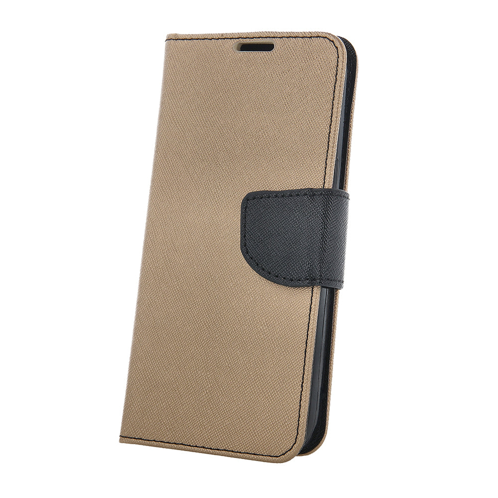 Husa Smart Fancy pentru Xiaomi 13 Lite 5G Auriu-Negru