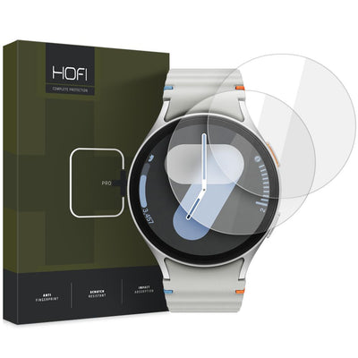 Folie sticla Hofi Pro+ 2-pack Samsung Galaxy Watch 4 / 5 / 6 / 7 / FE (40 Mm) Transparent