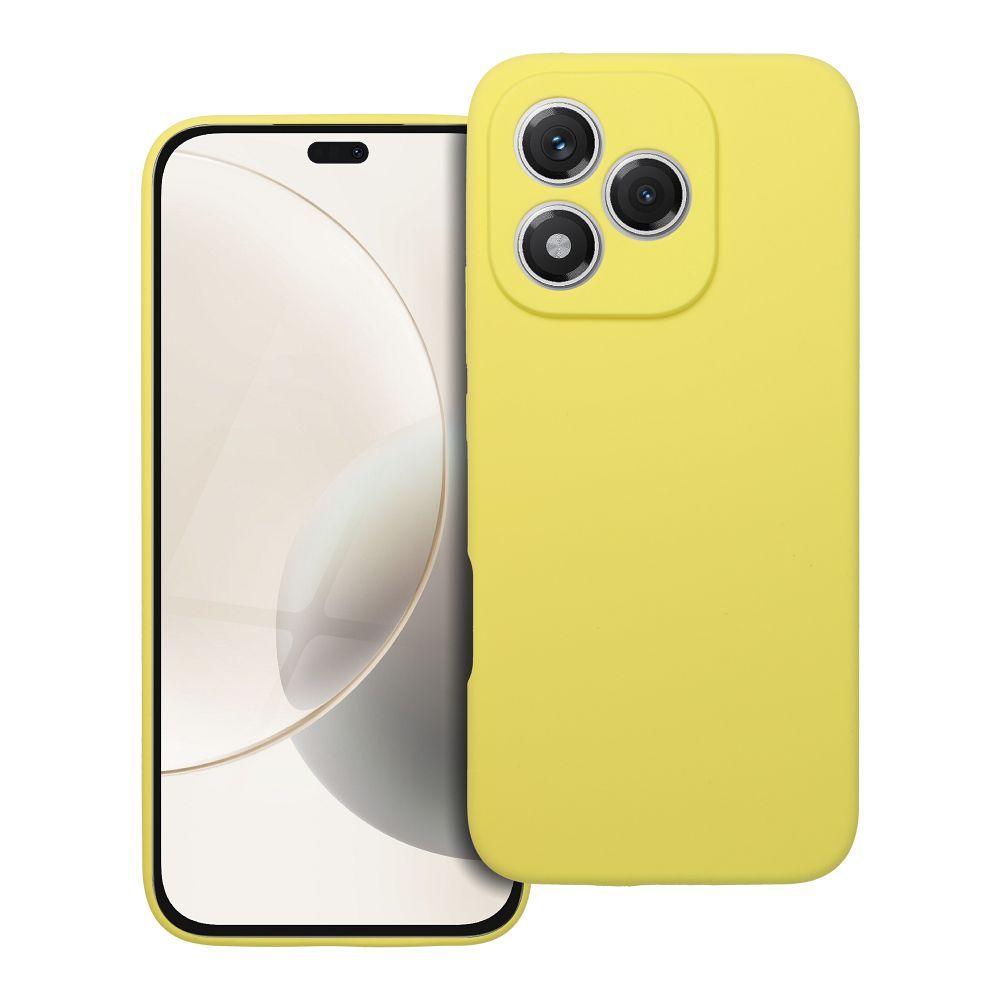 Husa pentru Honor 400 Lite Silicone 2mm (Camera Protection) Galben