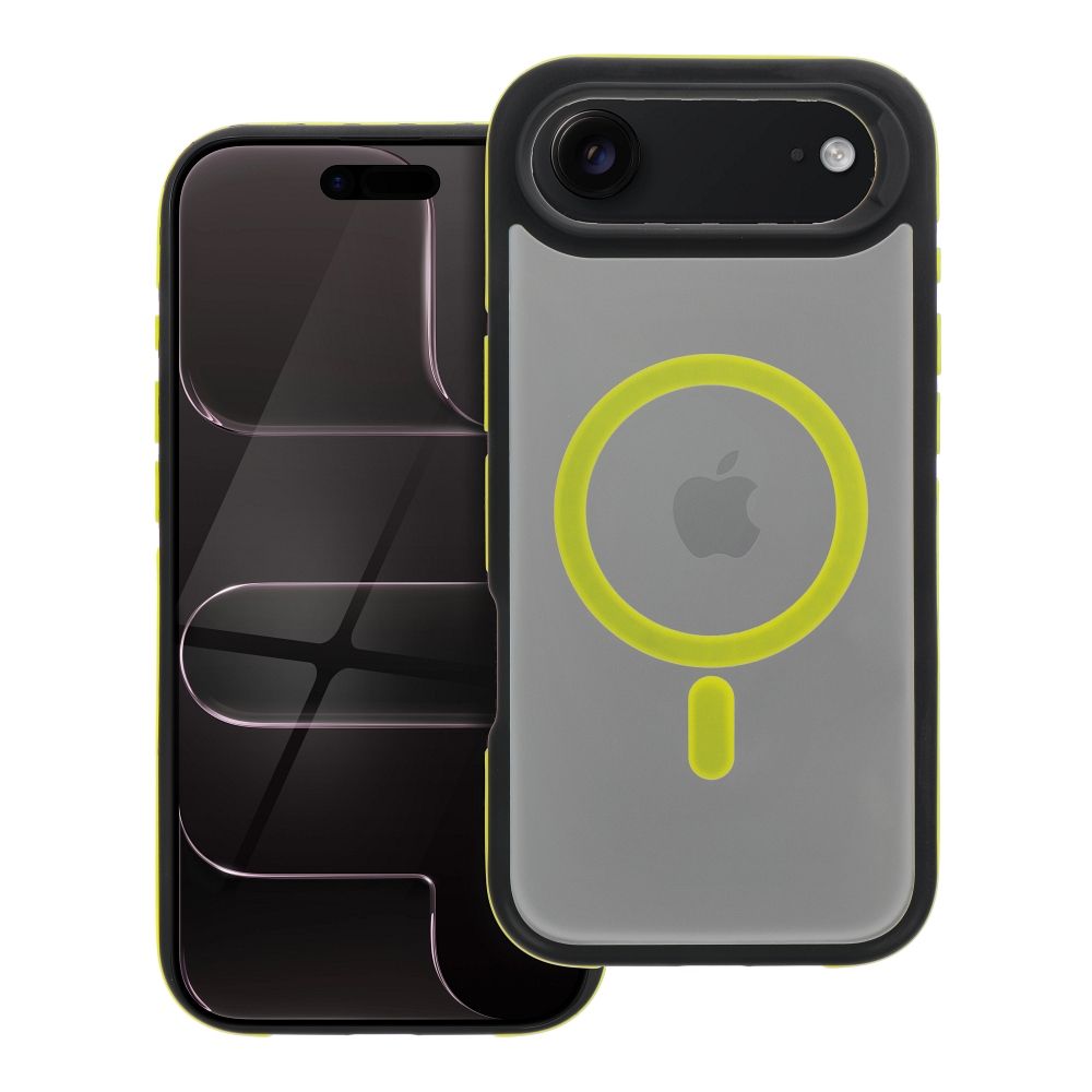 Husa Neo pentru iPhone 17 AIR Compatible cu Magsafe Galben