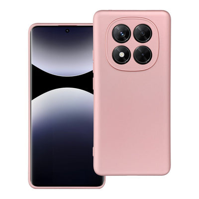 Husa Metallic pentru Xiaomi Redmi Note 14 PRO 5G Roz