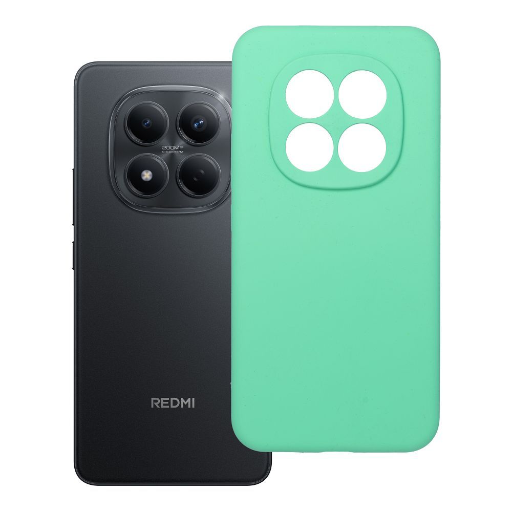 Husa pentru Xiaomi Redmi Note 15 PRO Plus 5G Silicone 2mm (Camera Protection) Mint