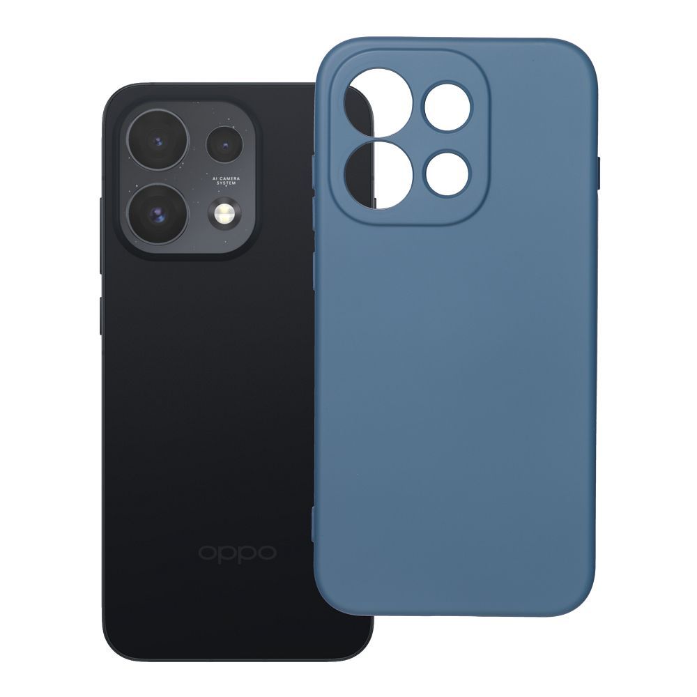 Husa Silicone pentru Oppo Reno 16 Pro 5G Albastru