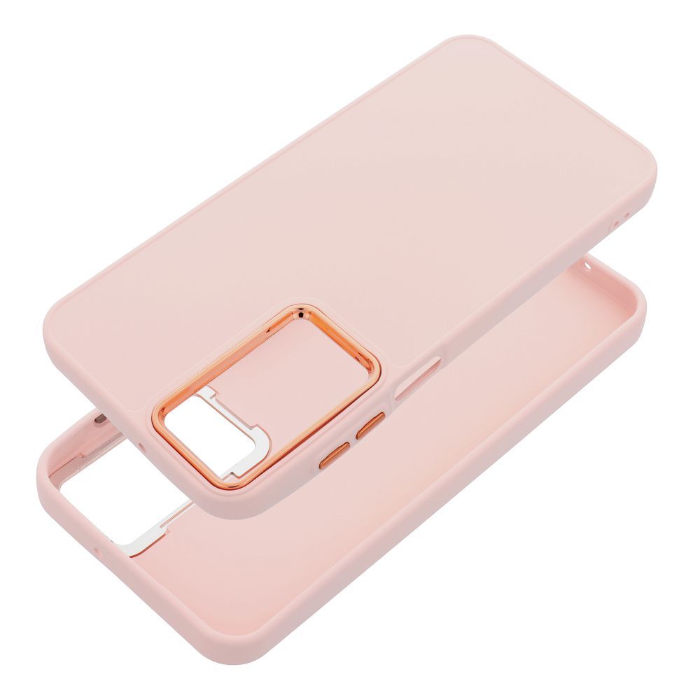 Husa Frame pentru Samsung S25 Edge Powder Roz