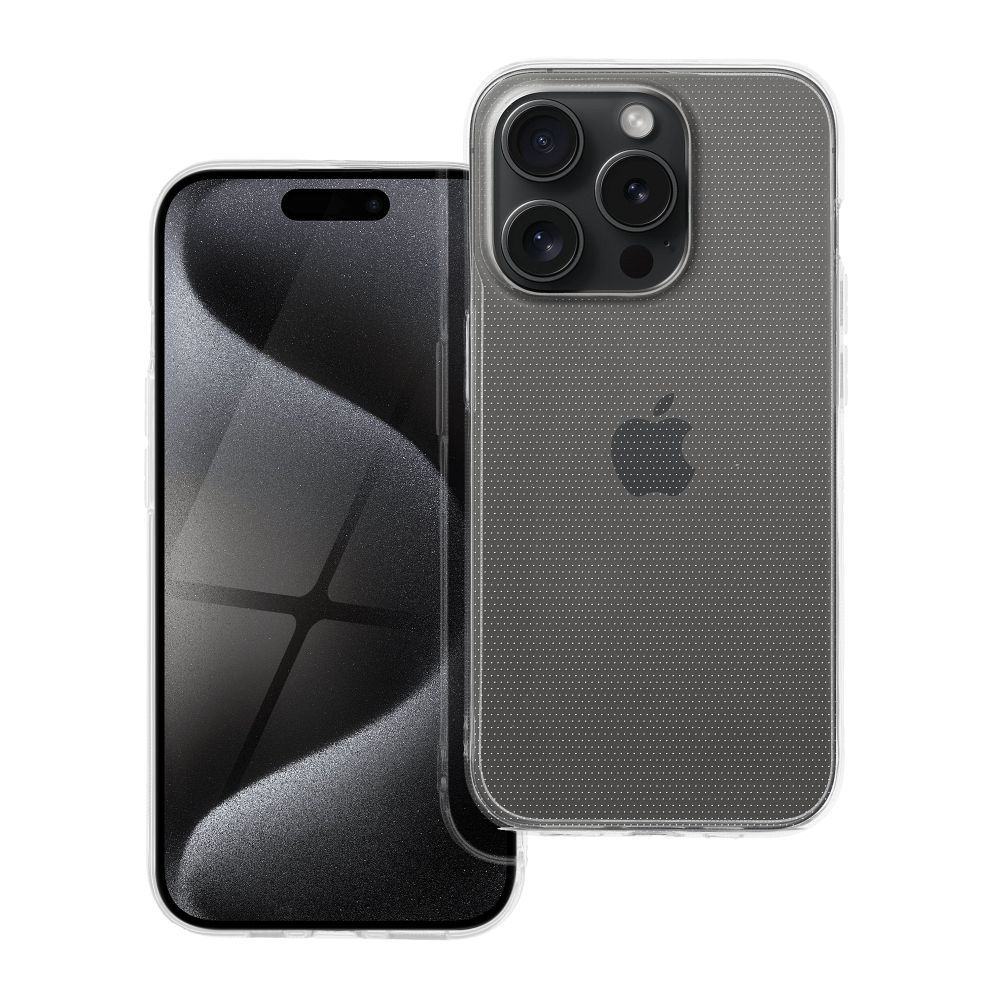 Husa Transparent 2 Mm pentru iPhone 15 PRO Transparent