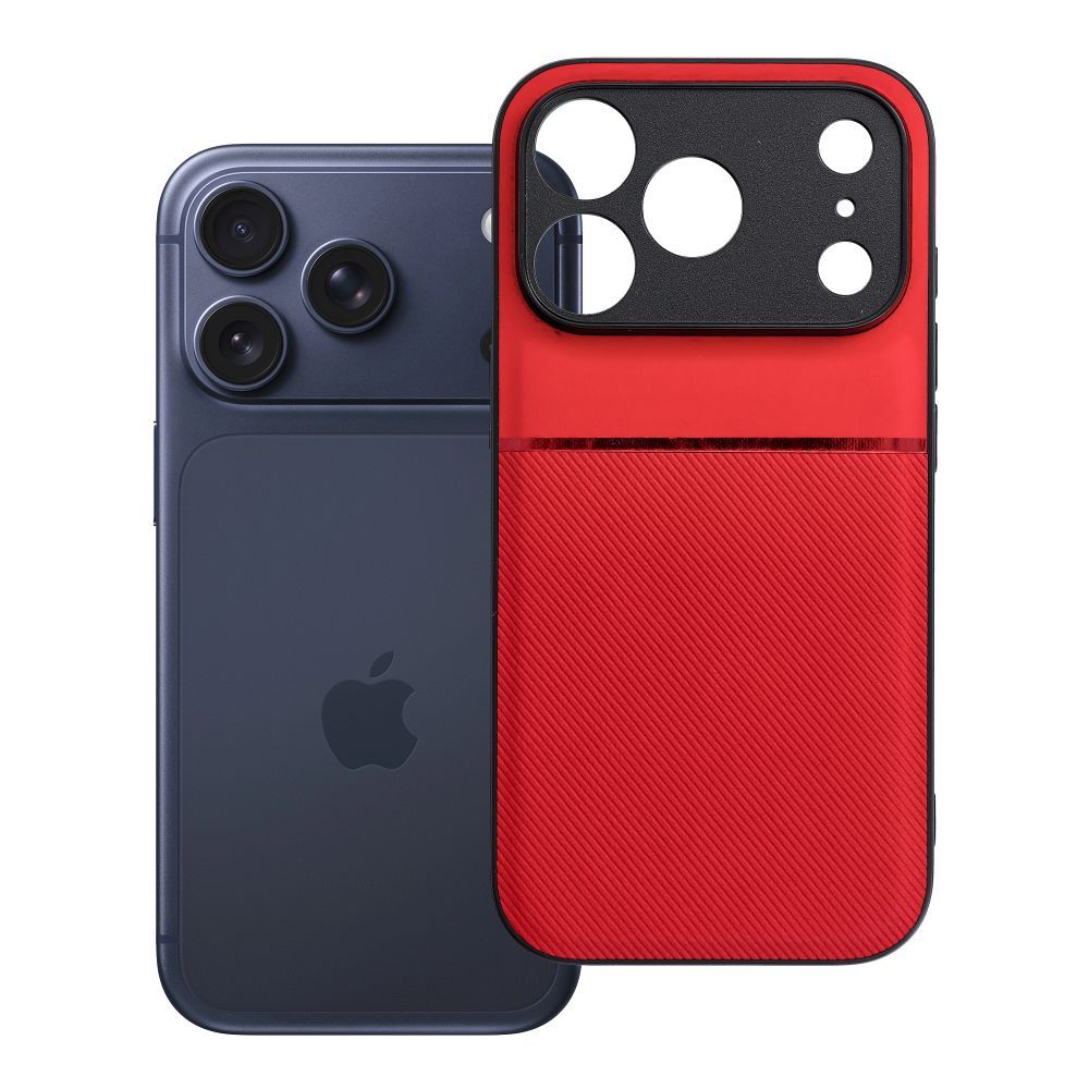 Husa Noble pentru iPhone 18 Pro / 17 Pro Rosu