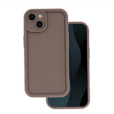Husa Rim TPU pentru Samsung Galaxy A14 4G / A14 5G Maro