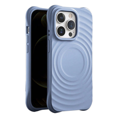 Husa Circle Mag pentru iPhone 13 Pro 6,1" Albastru