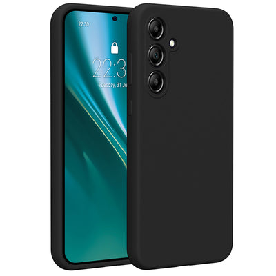 Husa Etteri Silicone pentru Samsung Galaxy A35 5G Negru