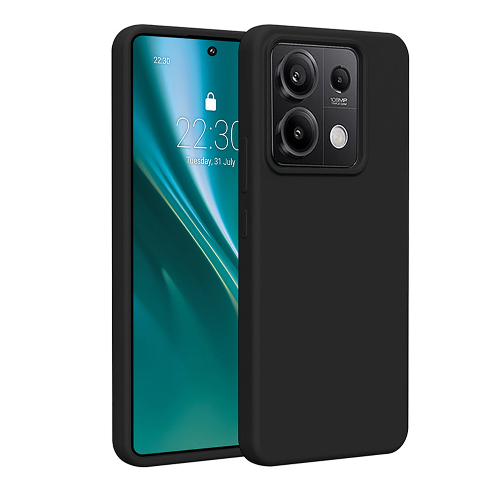 Husa Etteri Silicone pentru Xiaomi Redmi Note 13 Pro 5G Negru