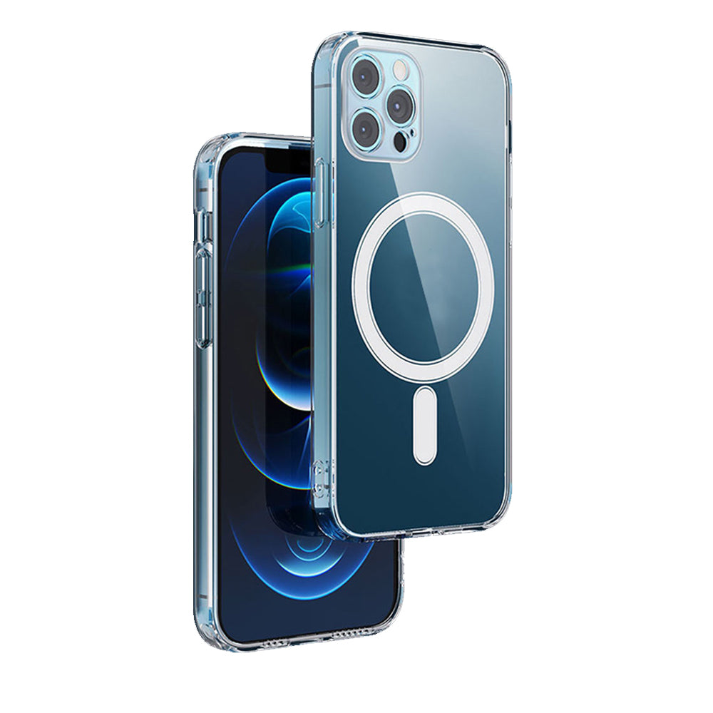 Husa Anti Shock 1,5 Mm Mag pentru iPhone 17 Pro Max 6,9" Transparent Camera Protection Open Ring