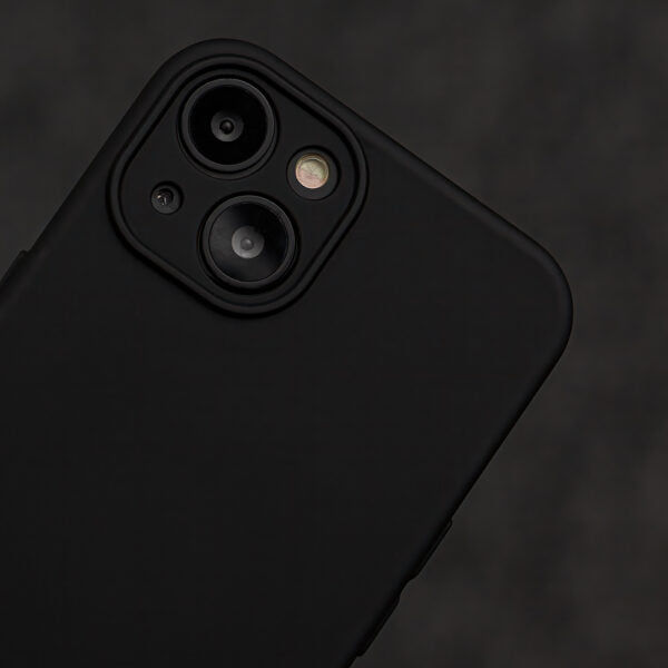 Husă pentru Motorola Moto G55 black Silicon – Negru