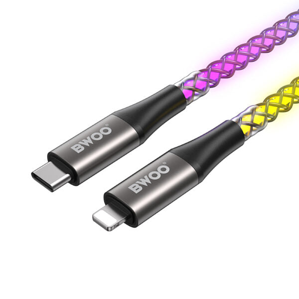 BWOO cablu USB-C - Lightning 1m 27W X279C-L
