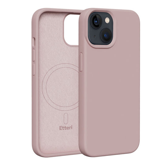 Etteri Silicone Mag case for iPhone 13 6,1" light pink