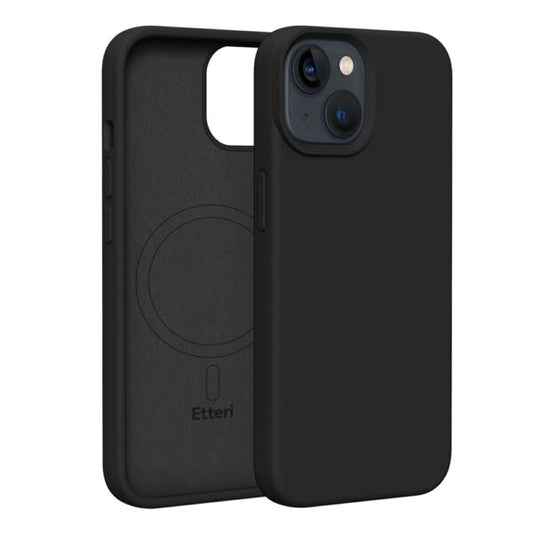 Etteri Silicone Mag case for iPhone 13 6,1" black