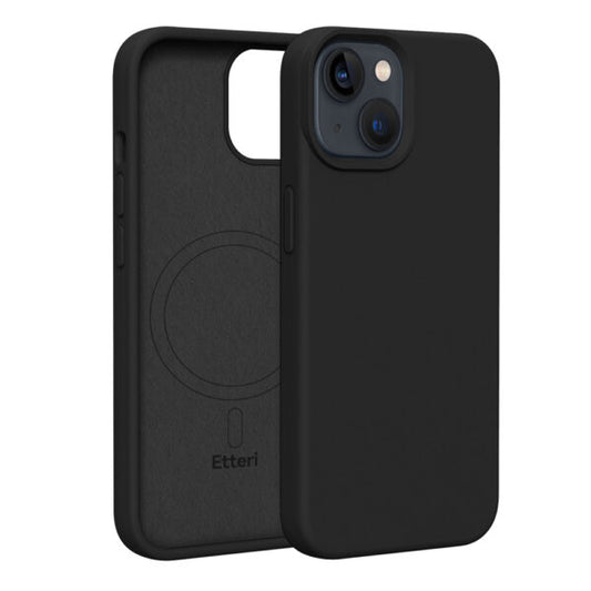 Etteri Silicone Mag case for iPhone 14 6,1" black