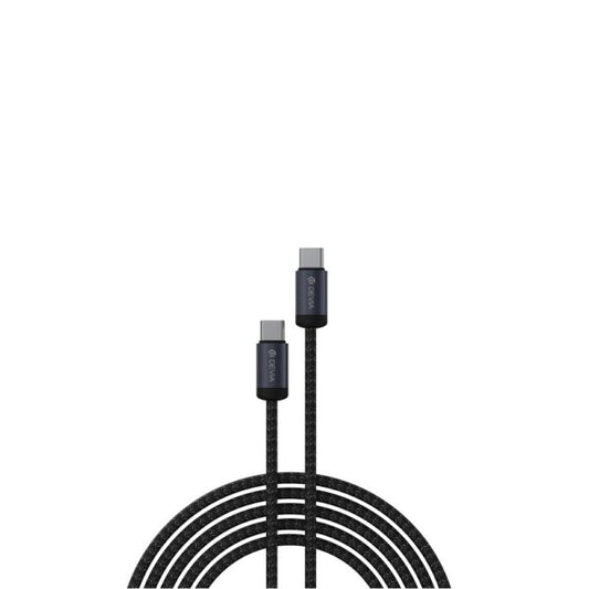 Devia cablu Gracious EC646 PD USB-C - USB-C 1,0 m 60W 3A Negru
