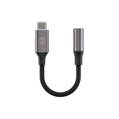 Adaptor Forever Audio Ajc-01 Jack 3,5 Mm - Usb-c Negru