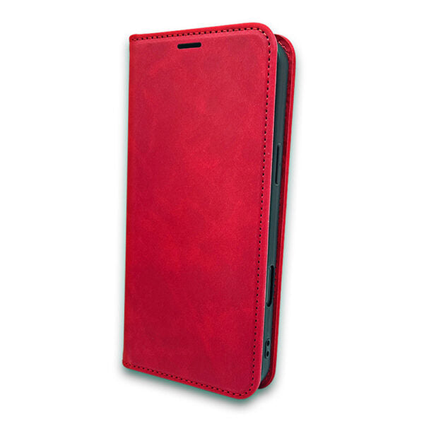 Husă pentru Honor 400 red Smart Suede – Roșu