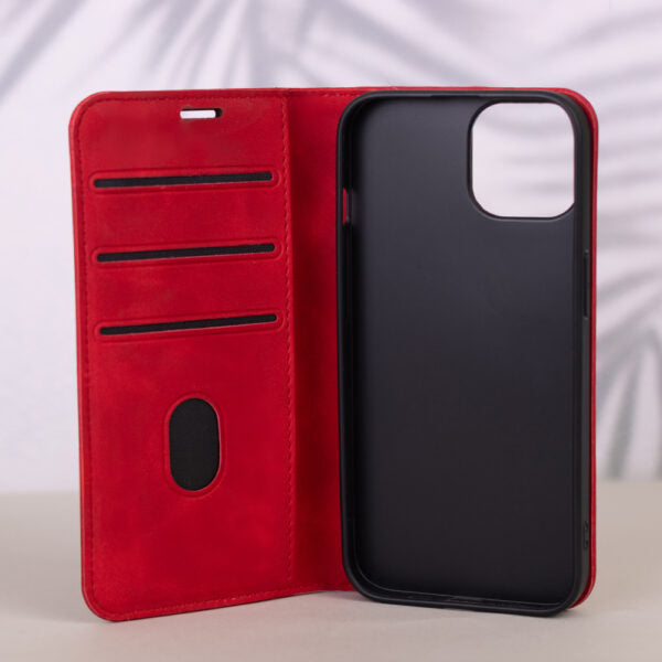 Husă pentru Honor 400 red Smart Suede – Roșu